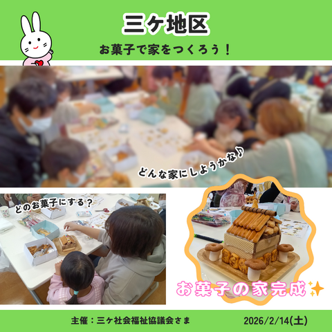 地区社協の活動報告（三ケ地区）